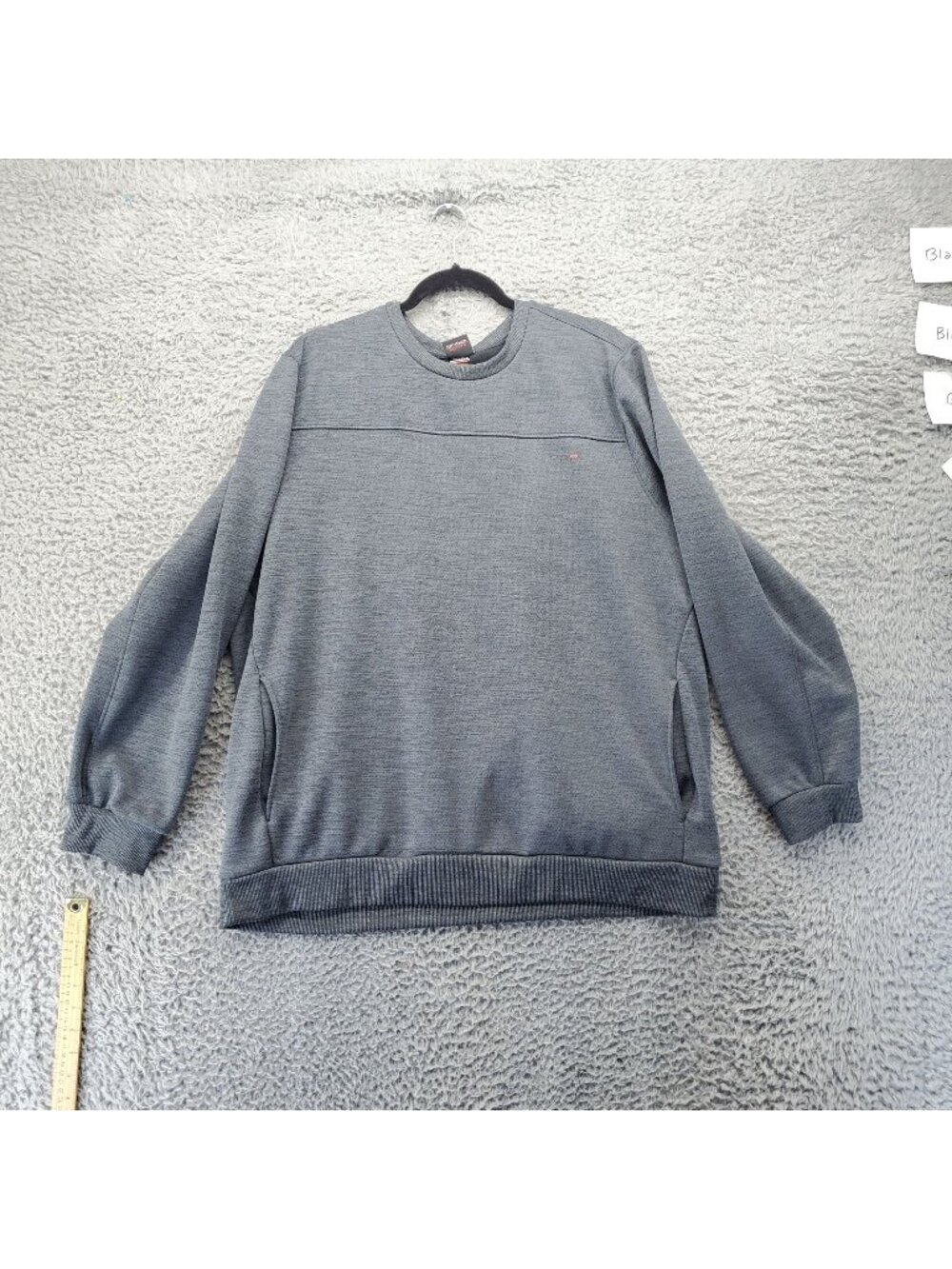 Spyder Sweatshirt Mens XXL Gray Active Stretch Lightweight Polyester Blend